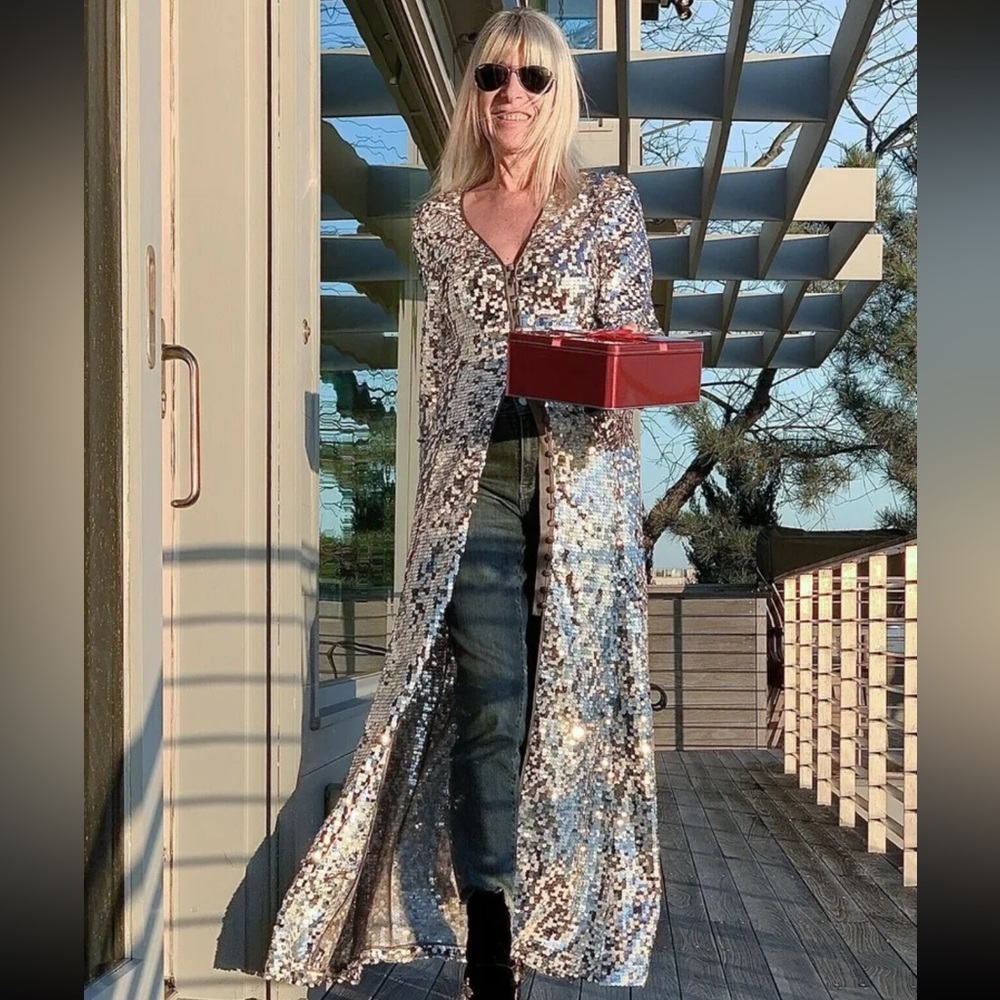 *SOLD* ZARA maxi sequin dress - Picture 4 of 12
